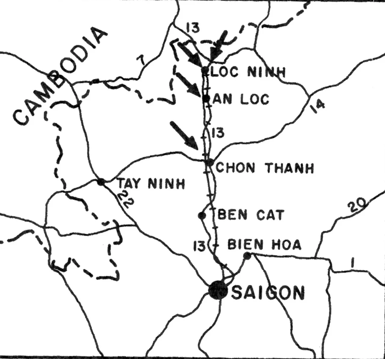 w:Easter Offensive - PAVN offensive in III Corps